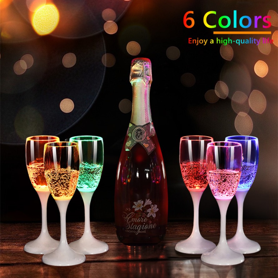 Beer Wine Up - أكواب أوتوماتيكية ليد وامضة ، أكواب