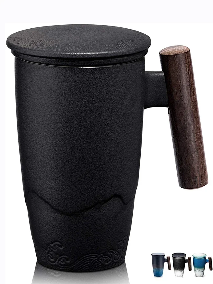 Beer Mug Handled - الفاخرة السيراميك القدح Vintage فنجان شاي