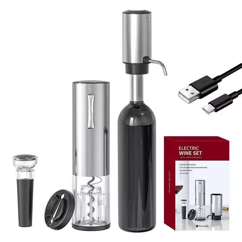 Bottle Stopper Set - 2024 تصميم جديد 4 في 1