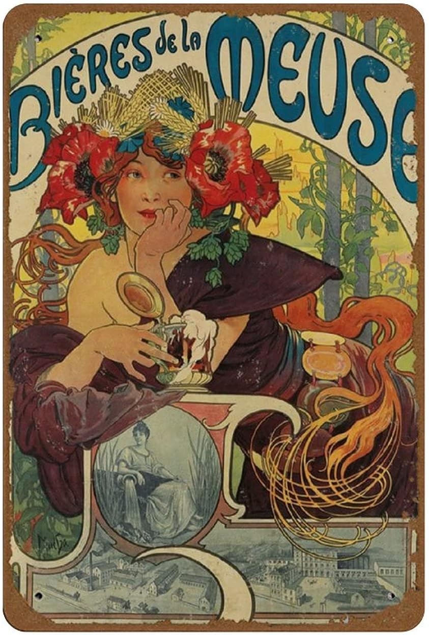 Wine Beer Spirit - بيرة دي لا موز فرنسا 1897