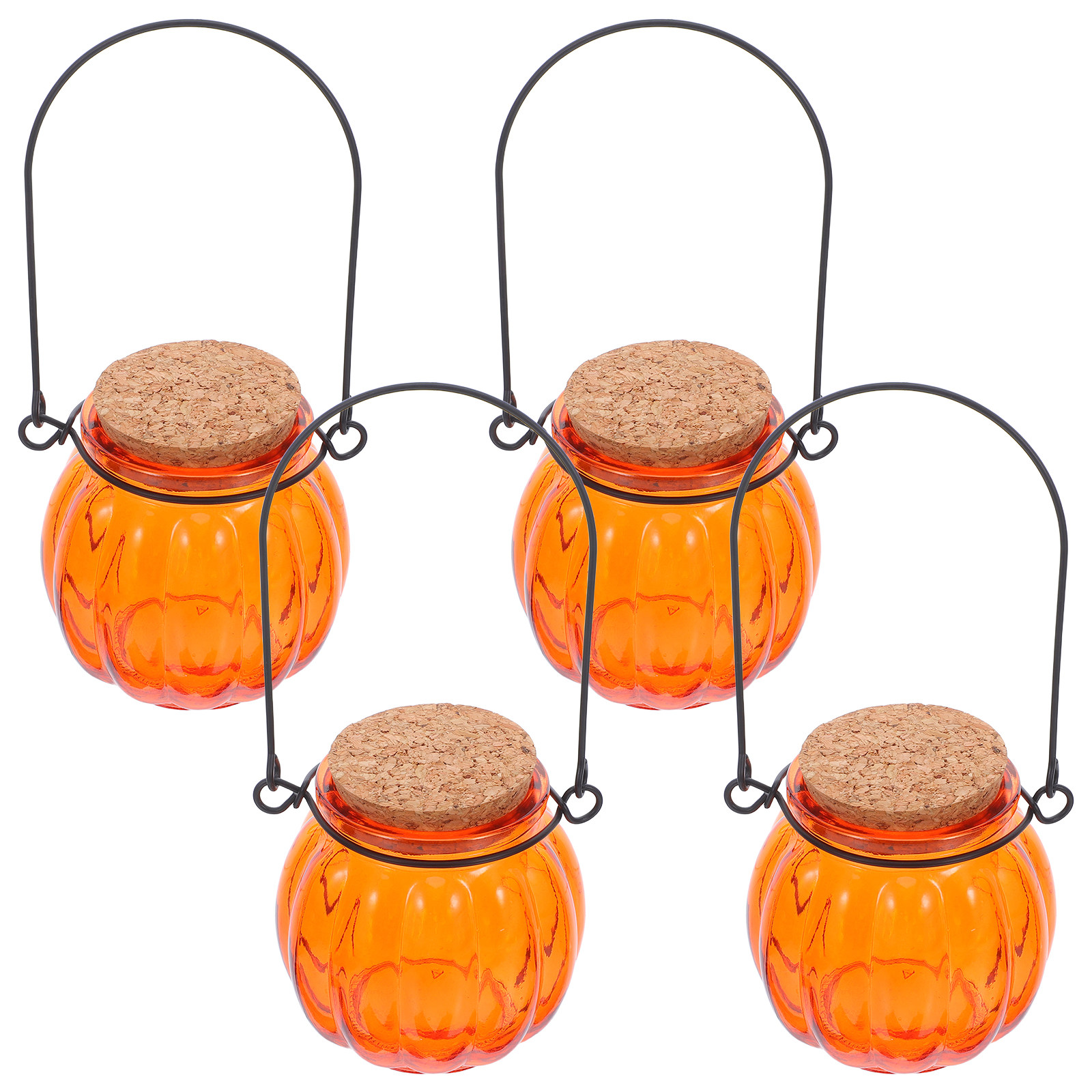 Bottle Stopper Set - 4 قطع من أوعية الزجاج على