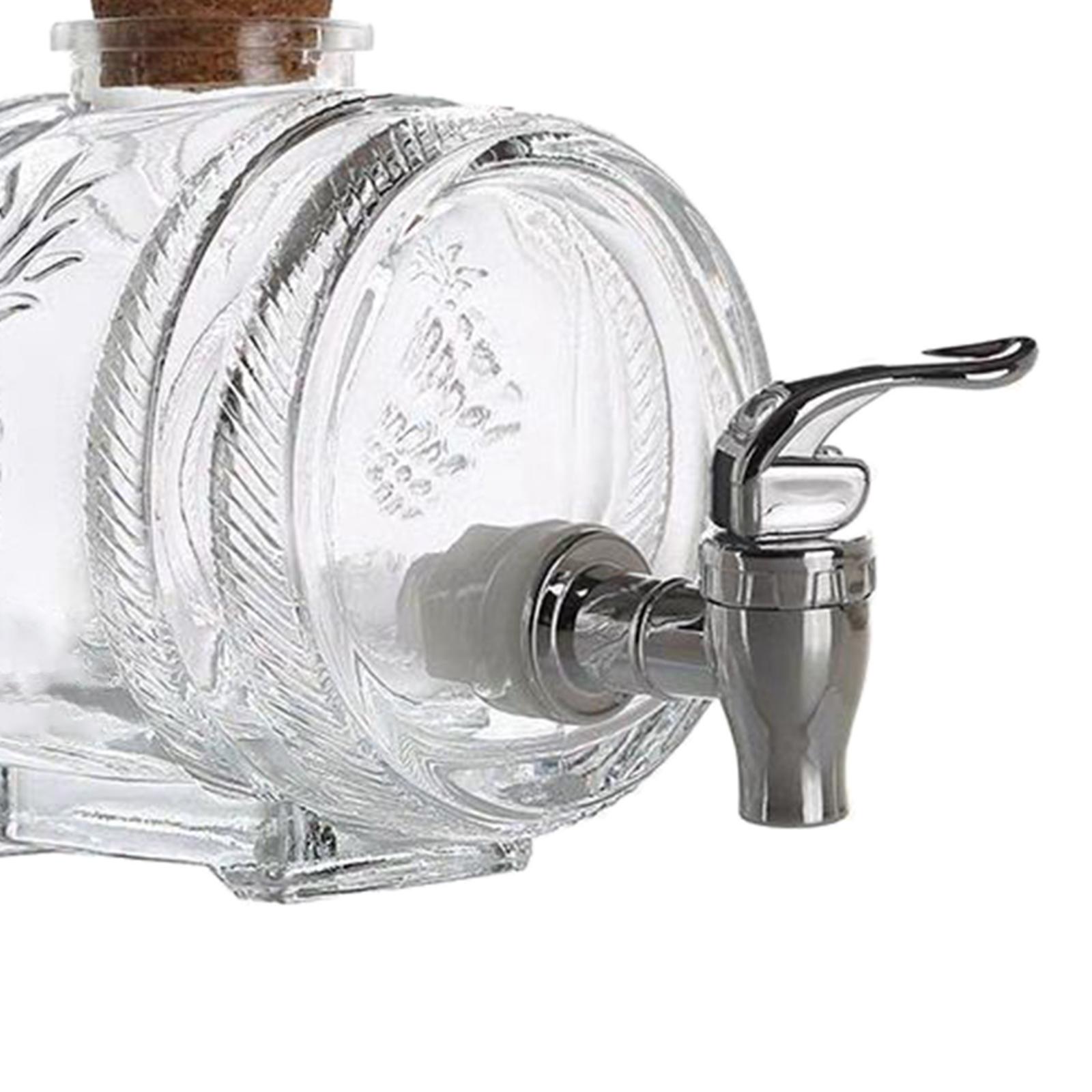موزع زجاجي فاخر بغطاء من الفلي - مراجعة Wine Beer Spirit وسعره