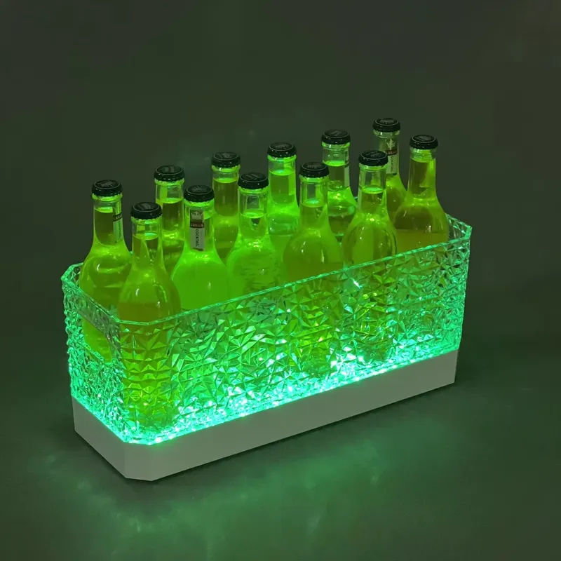 دلو ثلج LED لزجاجات النبيذ وال - مراجعة Beer Wine Up وسعره