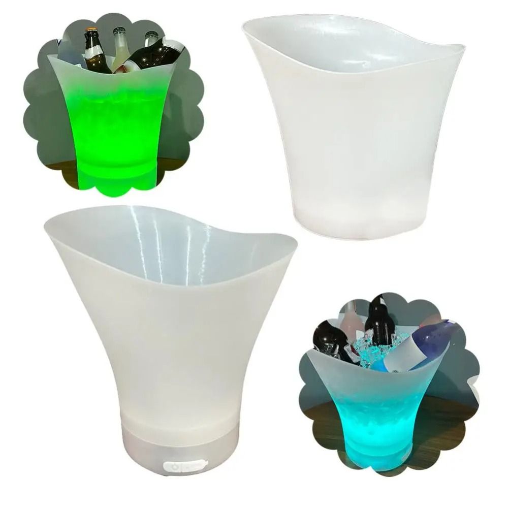 وعاء ثلج LED بسعة 5 لتر و7 لتر - مراجعة Beer Wine Up وسعره