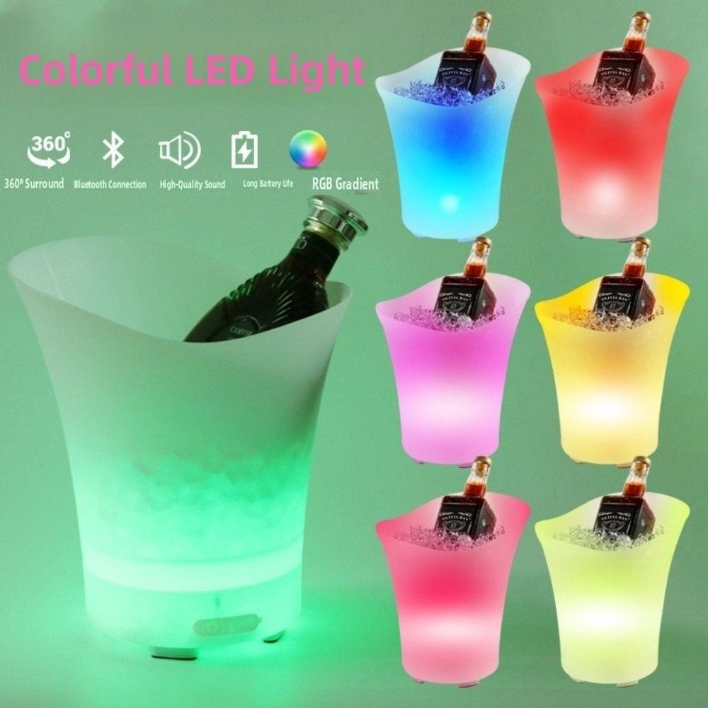 وعاء ثلج LED بسعة 5 لتر و7 لتر - مراجعة Beer Wine Up وسعره