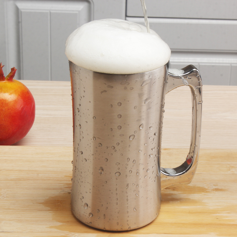أكواب معزولة من الفولاذ المقاو - مراجعة Beer Mug Handled وسعره