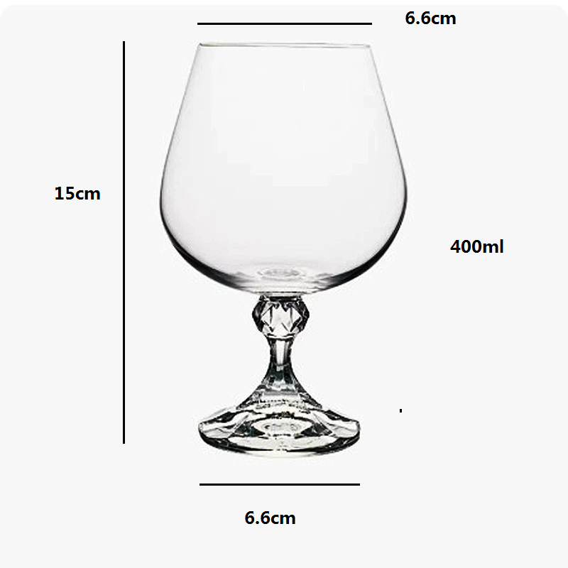 1-6 قطعة كوب ويسكي شفاف خالية  - مراجعة Wine Beer Spirit وسعره