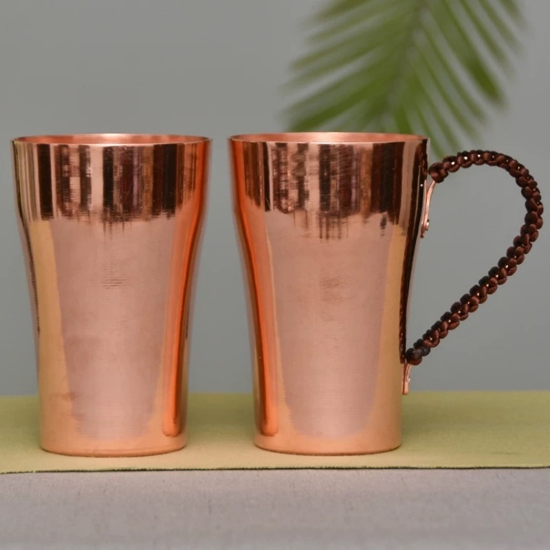 يدويا النحاس النقي البيرة الحل - مراجعة Beer Mug Handled وسعره