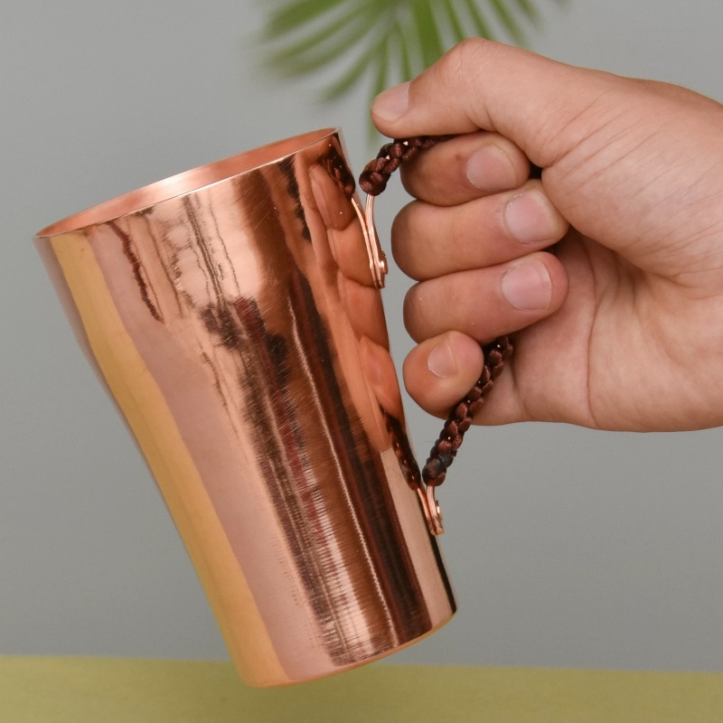 يدويا النحاس النقي البيرة الحل - مراجعة Beer Mug Handled وسعره