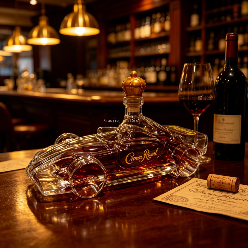 قارورة مشروبات زجاجية على شكل  - مراجعة Wine Beer And Spirits وسعره