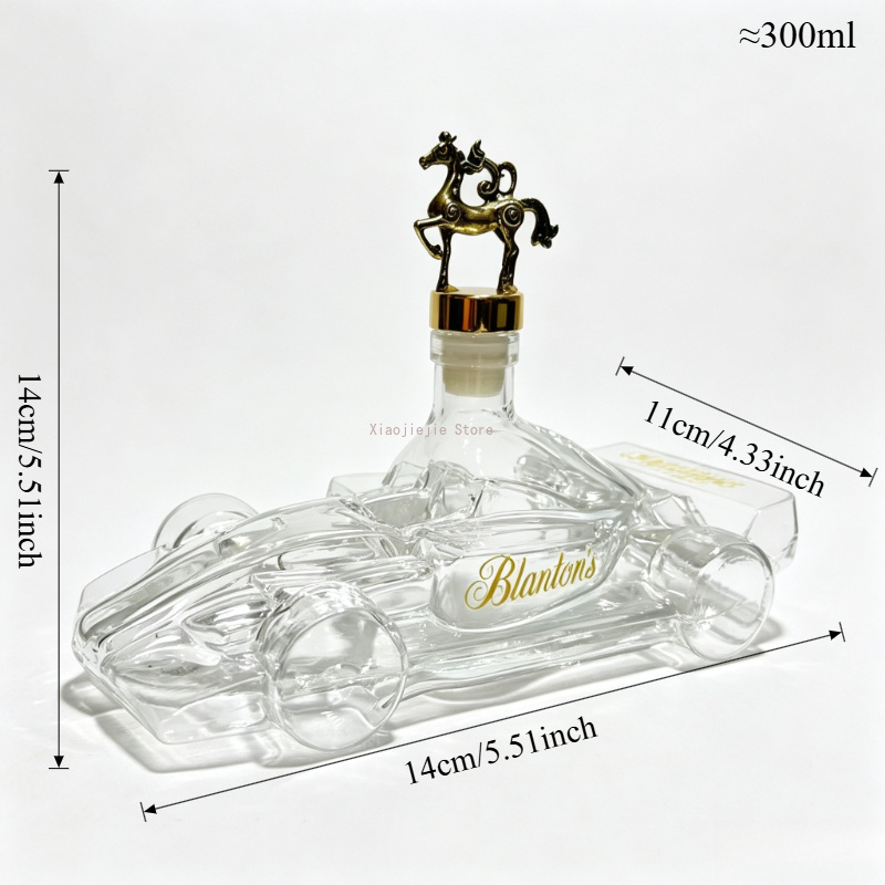 قارورة مشروبات زجاجية على شكل  - مراجعة Wine Beer And Spirits وسعره